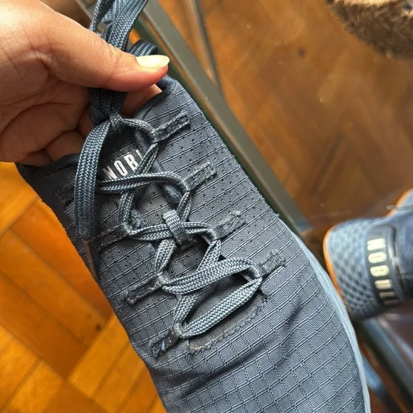 NOBULL Ripstop Runner shoes in Iridescent Blue. - Picture 8 of 13